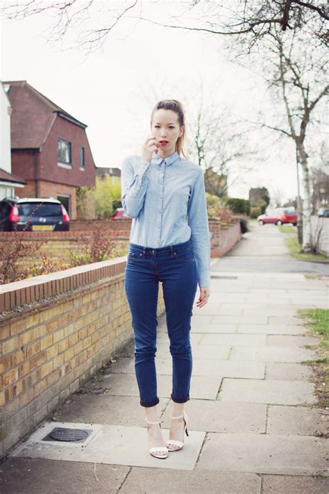 How To Wear Double Denim Girl In The Lens