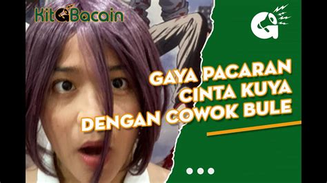 Gaya Pacaran Cinta Kuya Dengan Cowok Bule Di Amerika Cosplay Di Kelas