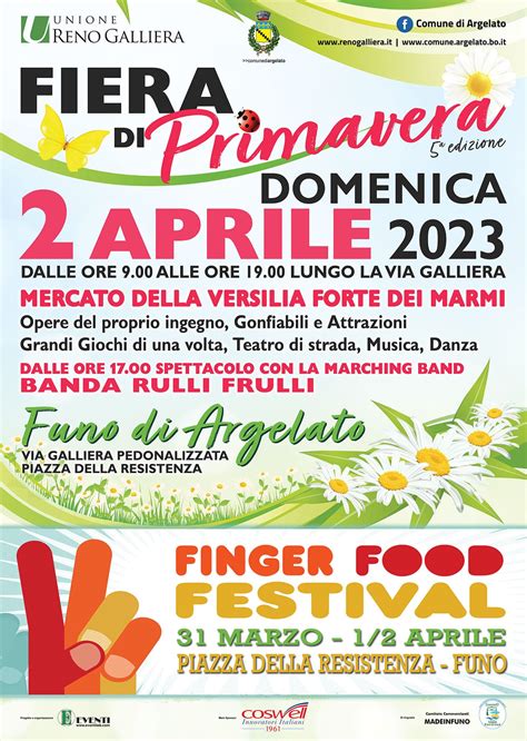 E Argelato Fiera Di Primavera E Finger Food