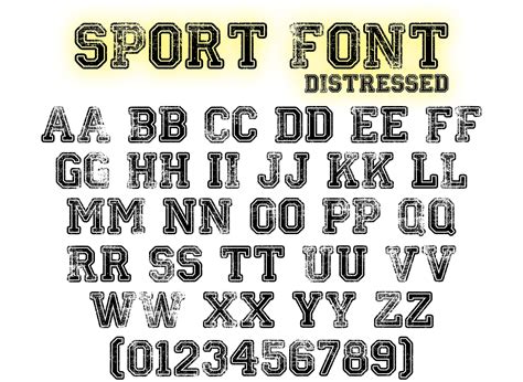 Sport Font Svg Instant Download Sport Alphabet Svg Varsity Etsy Canada