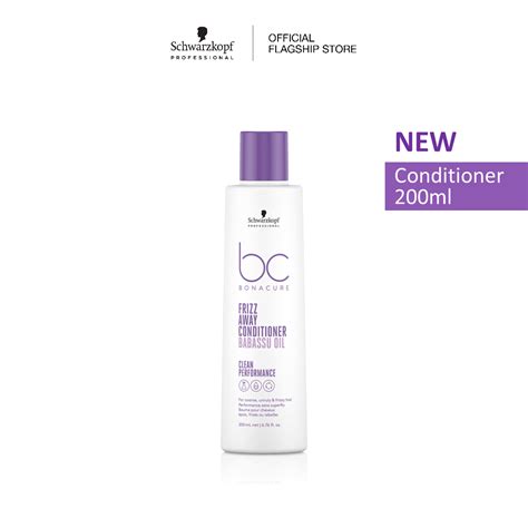 Schwarzkopf Professional Bc Bonacure Frizz Away Conditioner For Frizzy Hair 200ml Shopee Malaysia