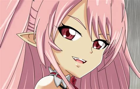 Wallpaper Look Girl Smile Vampire Krul Tepes Owari No Seraph The