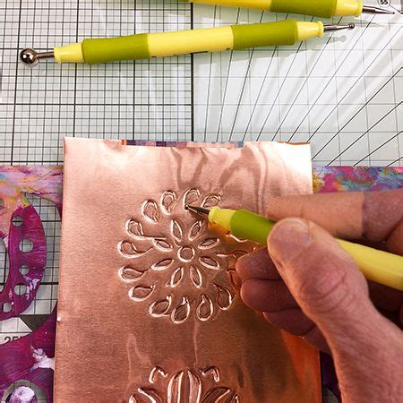 Basic Materials And Tools To Perform The Metal Embossing Technique