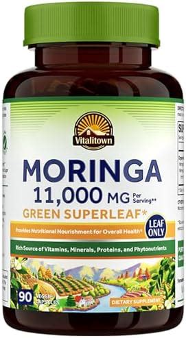 Amazon Vitalitown C Psulas De Moringa De Mg Suplemento De