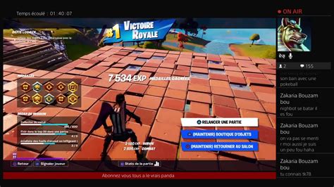 Live Fortnite Venez Parler Je Change De Chaine Youtube Qui Me Fais