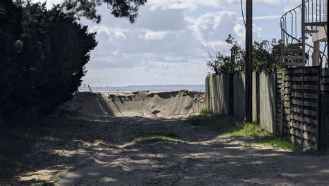 Sur la presqu île du Cap Ferret la fatigue se fait ressentir à l