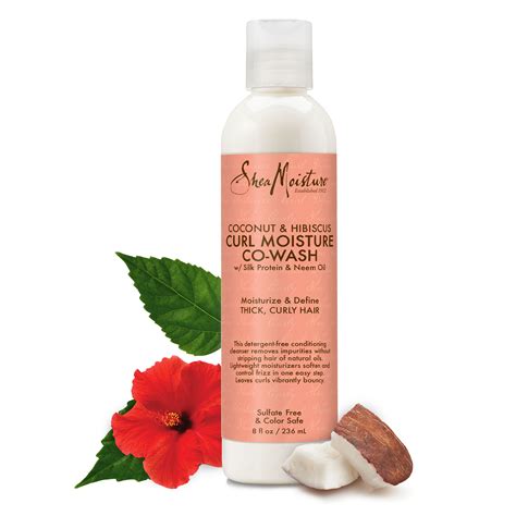 Shea Moisture Coconut And Hibiscus Curl Moisture Co Wash