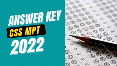 FPSC CSS 2022 Screening Test MPT Answer Key Announced Education Direct