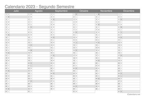 Calendario 2023 Completo Imprimir Rfc Actualizado In English Imagesee