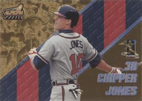 1998 Pacific Aurora Pennant Fever 10 Chipper Jones For Sale Online