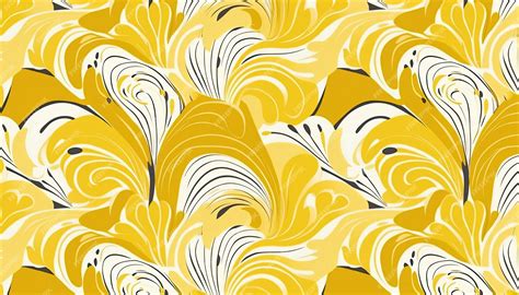 Premium Photo | Yellow patterns background Generative Ai