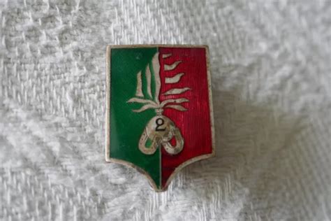 INSIGNE LÉGION ÉTRANGÈRE 2 REI Régiment Etranger d infanterie