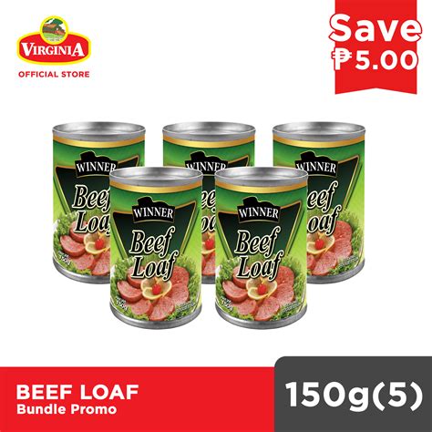 Winner Beef Loaf 150g X 5 Lazada Ph