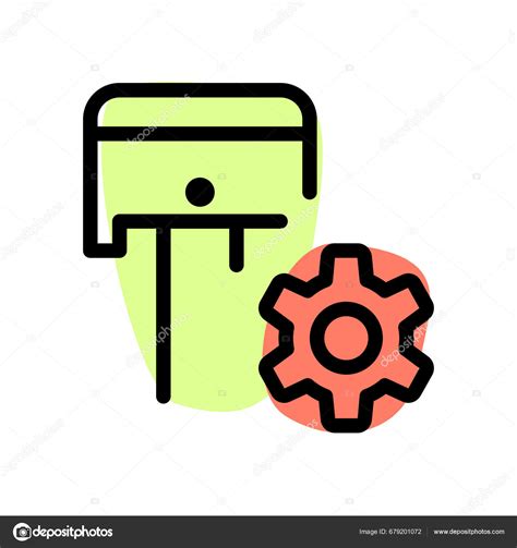 Piston Pump Enhance Reciprocating Mechanism Stock Vector by ©get4net ...