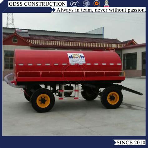 Drawbar Full Towing Fuel Liquid Tanker Trailer Oil Tanker China Dump