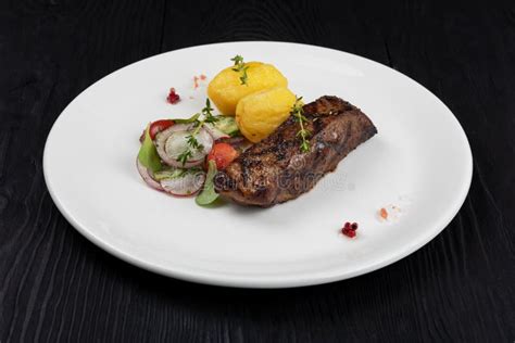 Grilled black angus steak stock photo. Image of beef - 252908314