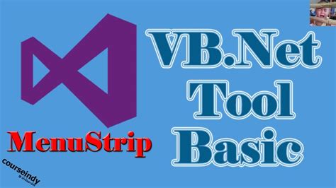 VB Net Tool Basic 20 MenuStrip YouTube