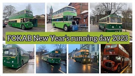 Friends Of The King Alfred Buses New Years Running Day 2023 YouTube