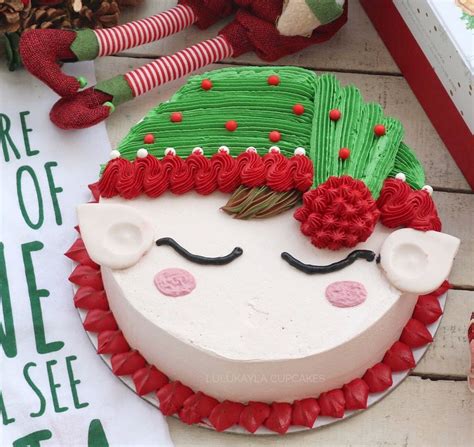 Christmas Cake Decoration Ideas Buttercream | The Cake Boutique