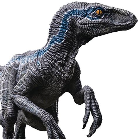 Jurassic World Velociraptor Blue Version B Icons Statue