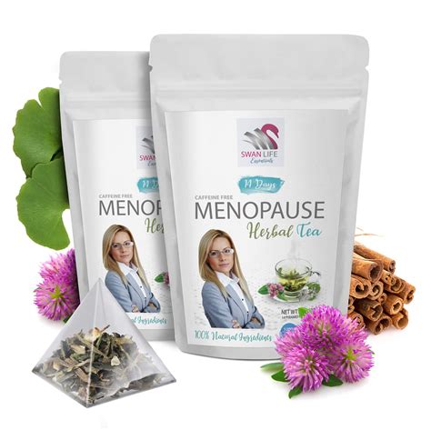 Herbal Tea For Menopause Caffeine Free Hormonal Balance Hot