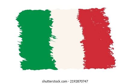 Italian Flag Brush Stroke Style Photos and Images & Pictures | Shutterstock