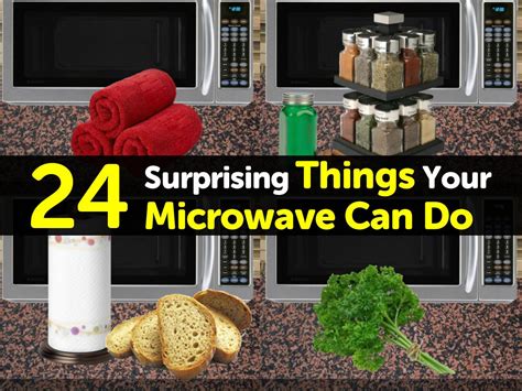 24 Surprising Things Your Microwave Can Do