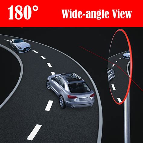 Large Wide Angle Security Curved Convex Road Mirror Traffic Driveway