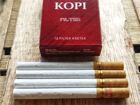 Kopi Filter Kretek Enak Dari Bojonegoro Bungkus Rokok