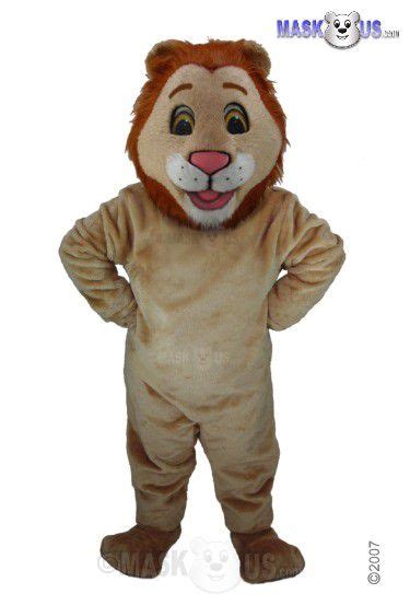 Happy Lion Deluxe Adult Size Lion Mascot Costume T0028