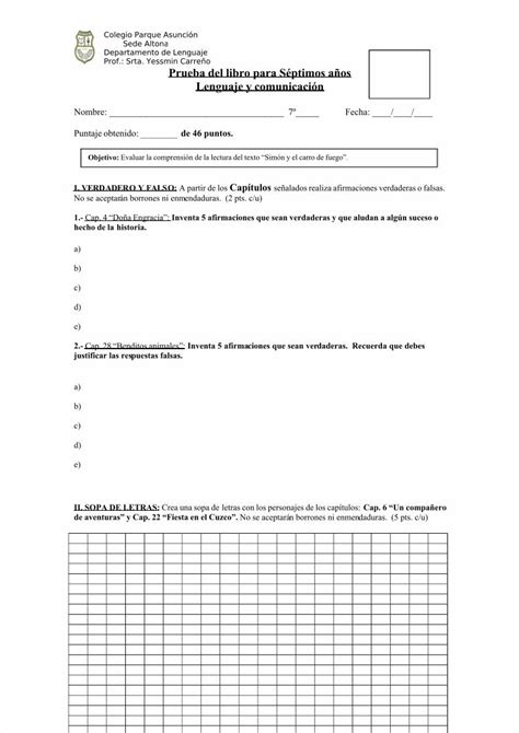 PDF PRUEBA LIBRO Simón y el carro de fuego DOKUMEN TIPS