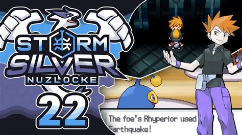 The Final Gym Battle Vs Blue Pokemon Storm Silver Nuzlocke Youtube