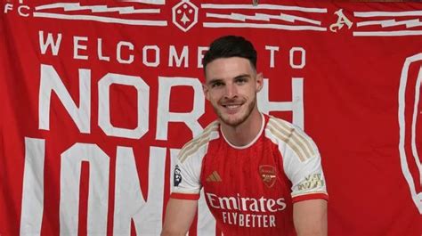 Arsenal Unveil Declan Rices New Shirt Number As New Signings Request