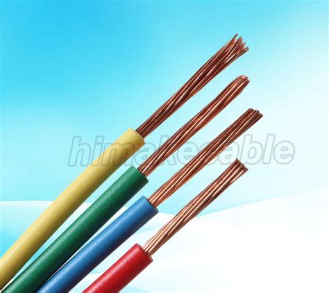 Single Core Pvc Insulated Strand Copper Electric Wire V V