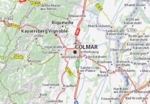 Carte De Colmar Voyage Carte Plan