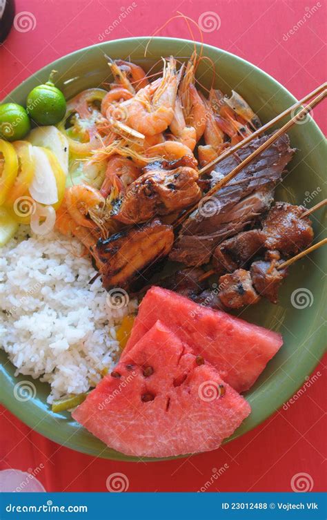 Food In Boracay Stock Photo Image Of Philippines Cook 23012488