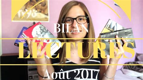 Bilan Lectures Ao T Th Oriedesgenres Coup De Coeur Youtube