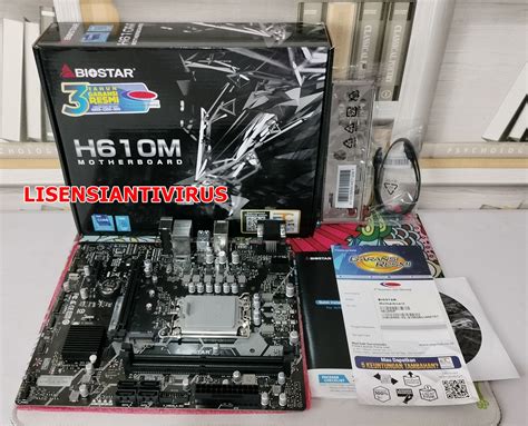 Motherboard BIOSTAR H610MHP Intel H610 LGA 1700 Matx PCIE4 DDR4