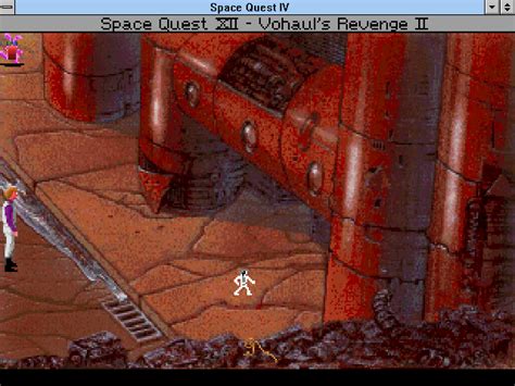 Screenshot Of Space Quest Iv Roger Wilco And The Time Rippers Windows 3x 1991 Mobygames