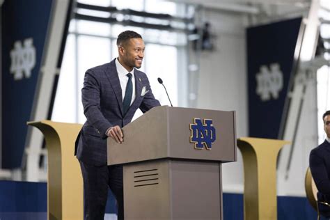 Notre Dame Releases Great Behind The Scenes Video Of The Hiring Of Marcus Freeman