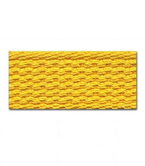 Gold 1 Inch Cotton Webbing