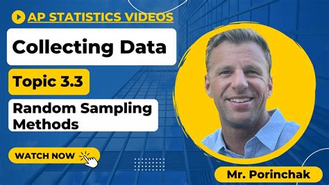 AP Statistics Sampling Methods YouTube