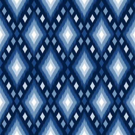 Premium Vector Ethnic Pattern Ikat Traditional Geometric Shapes Vector