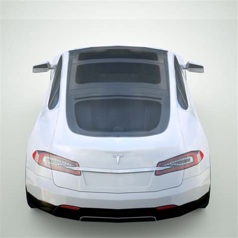 2013 Tesla Model S Lowpoly Modelo 3d 35 3ds C4d Fbx Lwo Max Obj X Xsi Free3d