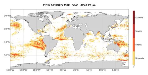 Global sea surface temperatures reach record high - Mercator Ocean