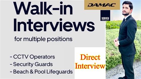 One More Walk In Interviews Direct Jobs Security Guard Jobs Cctv