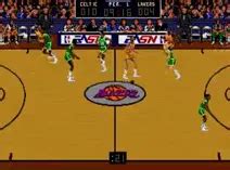 Bulls Vs Lakers and the NBA Playoffs (USA, Europe) emulator for Sega ...