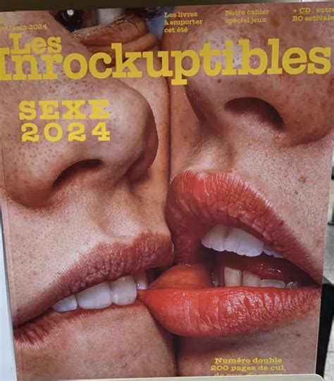 LES INROCKUPTIBLES HORS Série 32 Sexe 2024 Cd Votre B o Estivale État