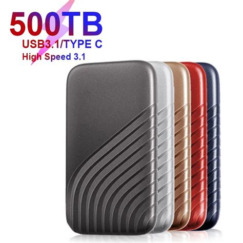 Portable Original Gb Tb Ssd High Speed External Solid State Hard