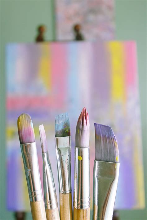 Shallow Focus Photo of Paint Brushes · Free Stock Photo